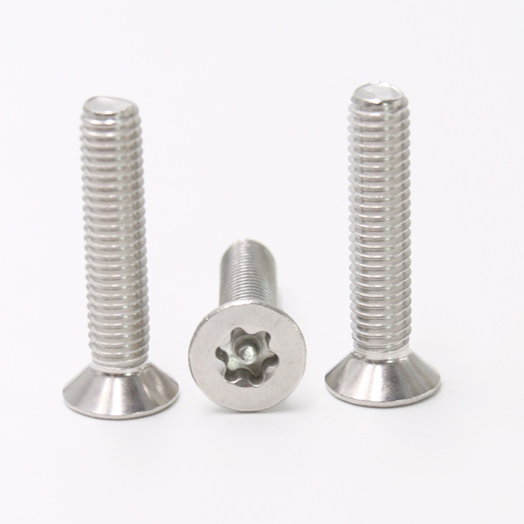 Tersuai-m4-skru-mesin-keluli-karat-benang-countersunk-head-anti-kecurian