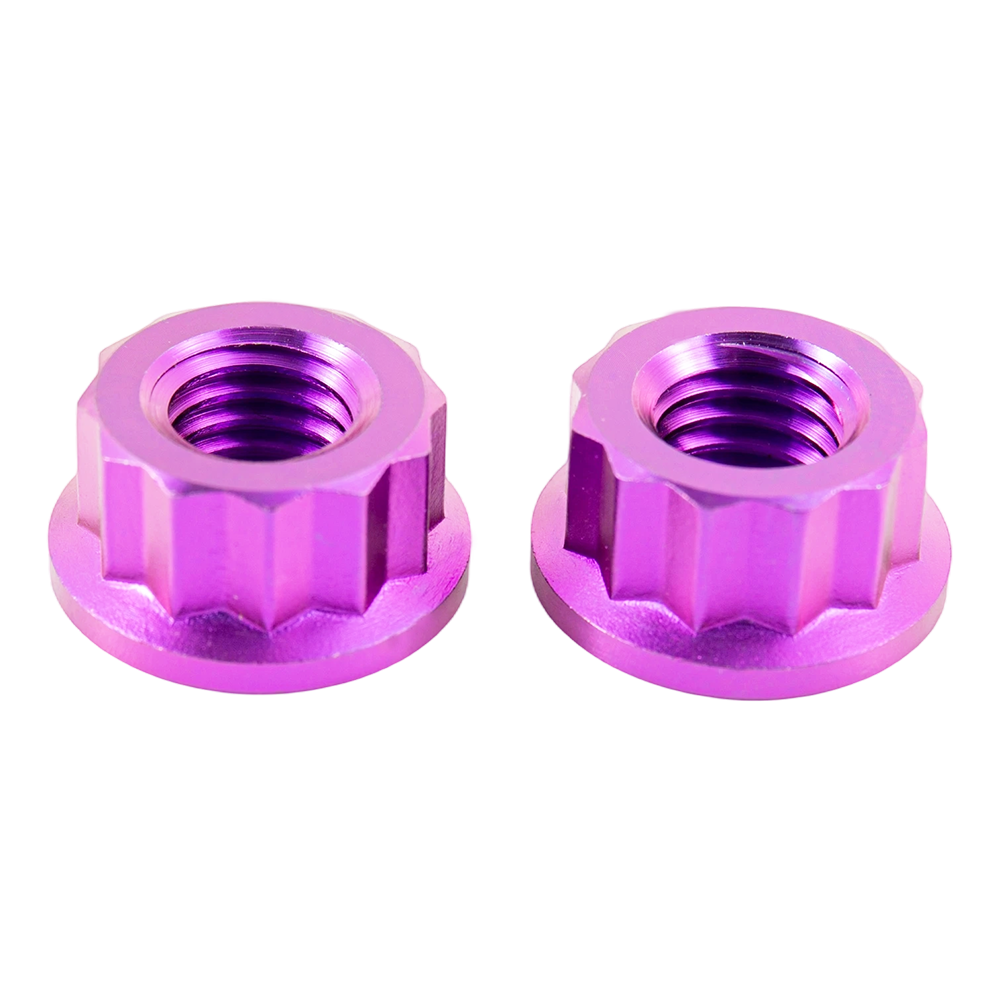 Kacang bebibir titanium hex warna tersuai Kacang bebibir titanium hex warna tersuai