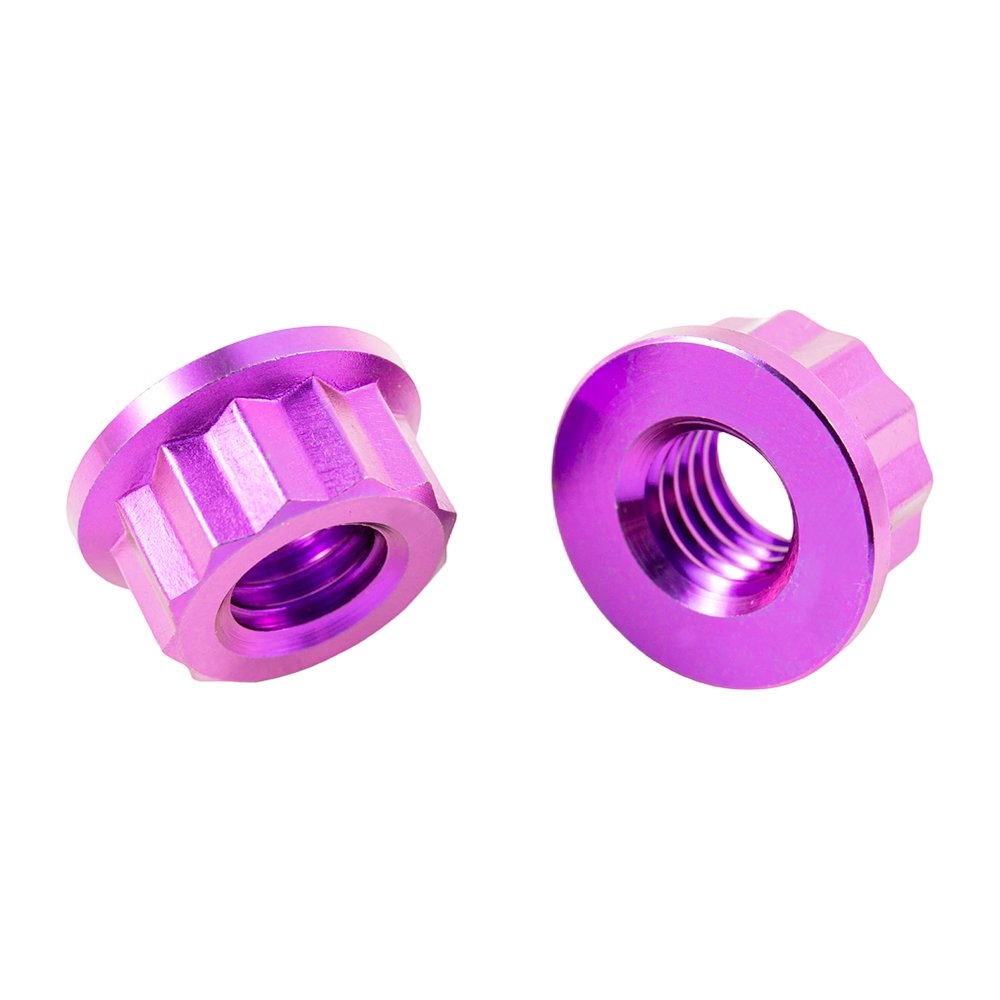 Kacang bebibir titanium hex warna tersuai Kacang bebibir titanium hex warna tersuai