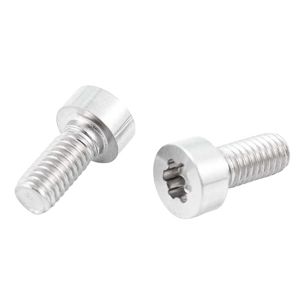 Skru corak CD kepala cawan rendah tersuai Skru berus satin kepala Torx Skru corak CD kepala cawan rendah tersuai Skru berus satin kepala Torx