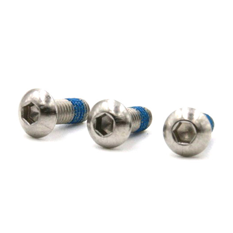 Item baharu kepala butang hex hsocket skru mikro mini dengan tampalan nilon Item baharu kepala butang hex hsocket skru mikro mini dengan tampalan nilon