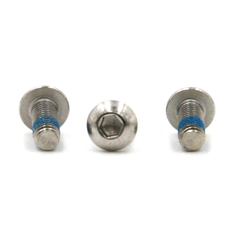 Item baharu kepala butang hex hsocket skru mikro mini dengan tampalan nilon Item baharu kepala butang hex hsocket skru mikro mini dengan tampalan nilon