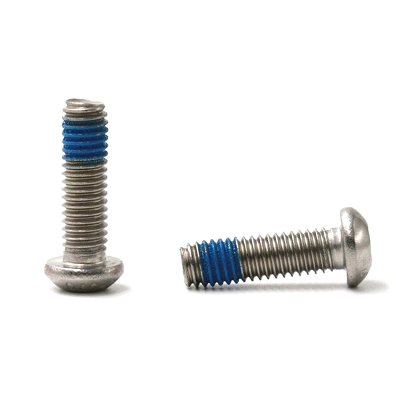 Item baharu kepala butang hex hsocket skru mikro mini dengan tampalan nilon Item baharu kepala butang hex hsocket skru mikro mini dengan tampalan nilon