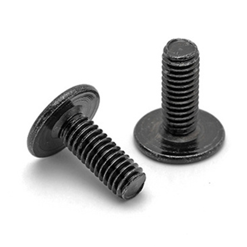 Skru komputer 3mm kepala rata keluli karbon m2 hitam Skru komputer 3mm kepala rata keluli karbon m2 hitam