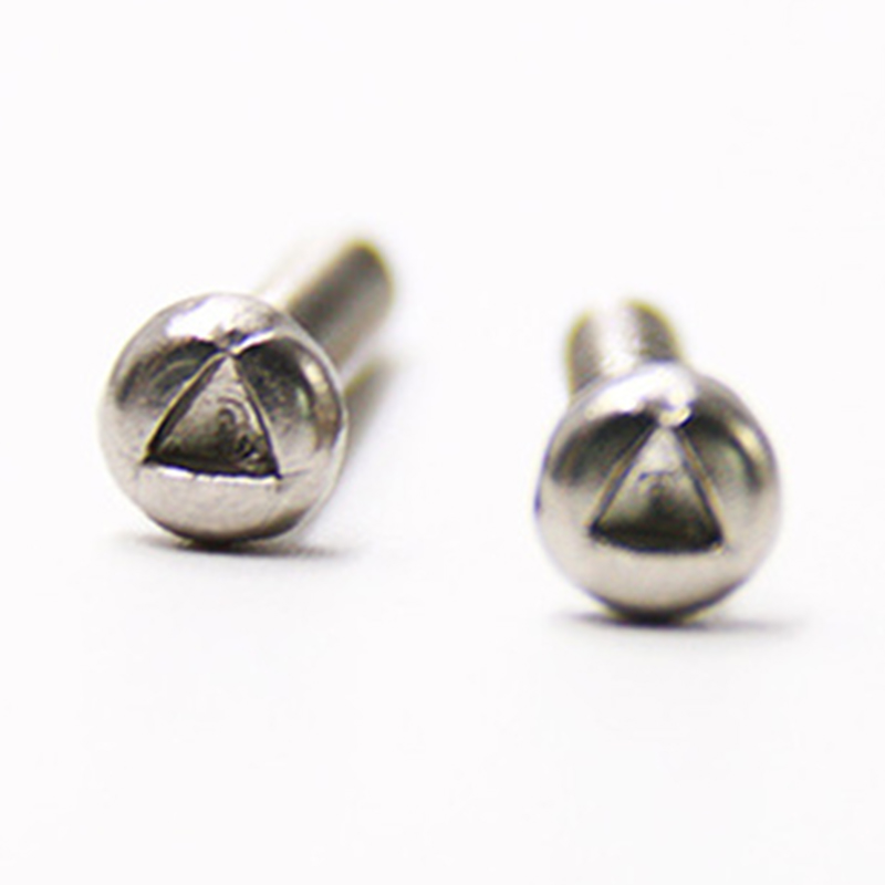 Skru kalis tamper trigroove kepala bulat m6 tersuai Skru kalis tamper trigroove kepala bulat m6 tersuai