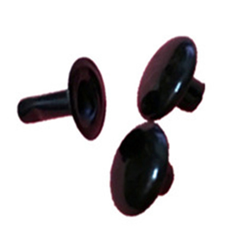 Rivet tembaga sisi dua dengan enamel gantung untuk pakaian&beg Rivet tembaga sisi dua dengan enamel gantung untuk pakaian&beg