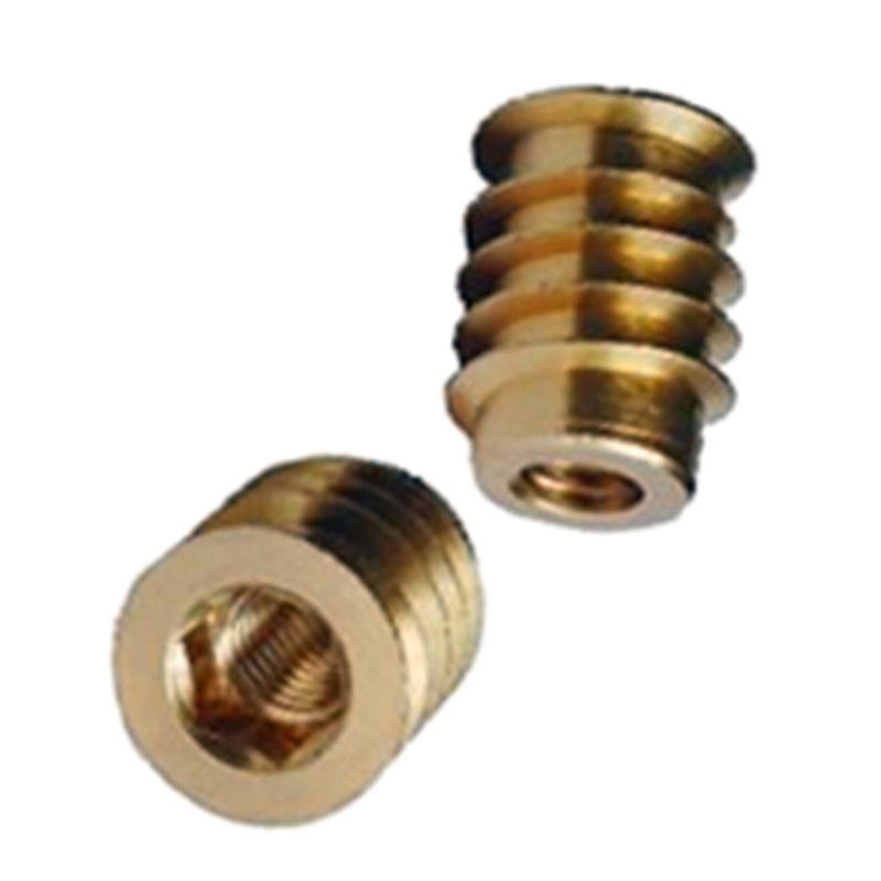 Bekalan Kilang Brass Hex Insert Nat