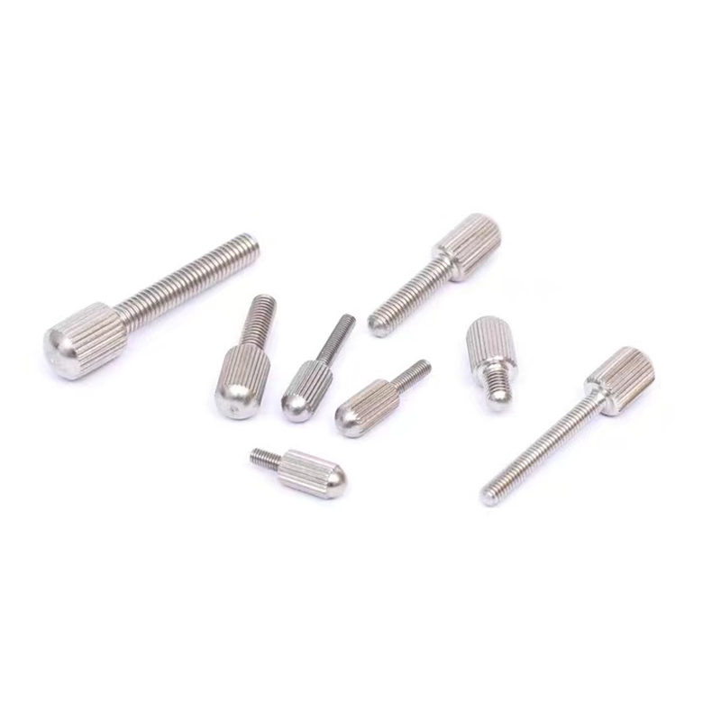 Reka bentuk baharu keluli tahan karat knurled kepala sempit m3 skru Reka bentuk baharu keluli tahan karat knurled kepala sempit m3 skru