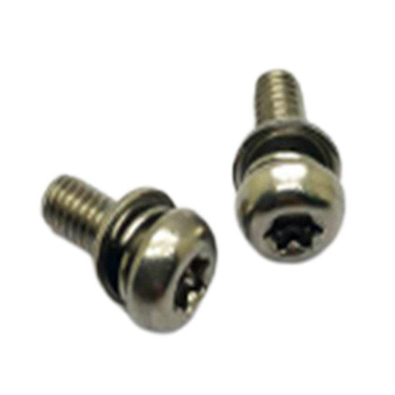 Skru gabungan kepala kuali Torx dengan mesin basuh spring Skru gabungan kepala kuali Torx dengan mesin basuh spring
