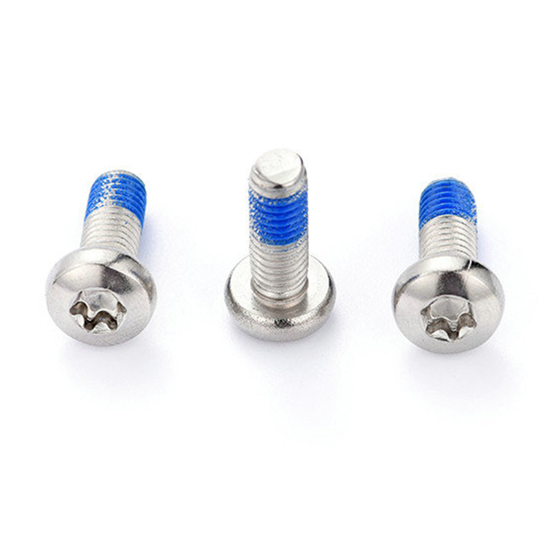 M3 Skru mesin torx kepala bulat dengan tampalan Nylon M3 Skru mesin torx kepala bulat dengan tampalan Nylon
